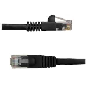 1 ft. Cat6 Snagless Unshielded (UTP) Network Patch Cable, Black