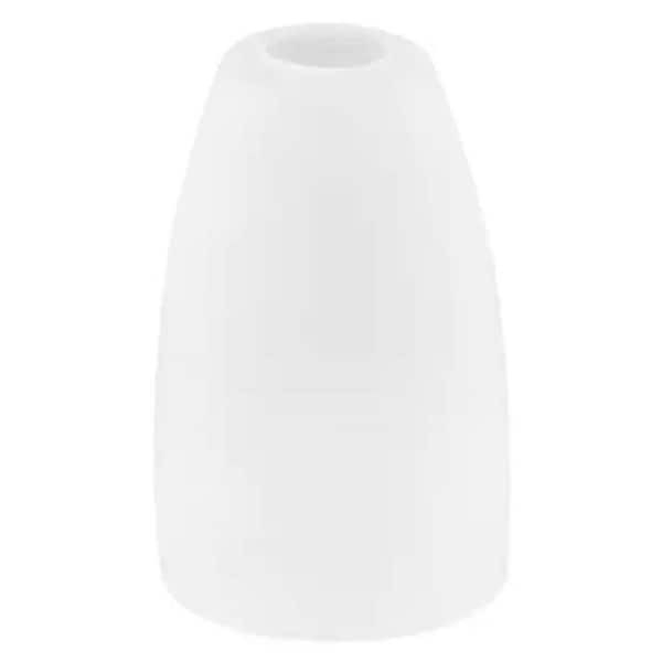 PRIVATE BRAND UNBRANDED 7.09 in. Frosted Cylinder Shade with 2-1/4 in. Fitter Size