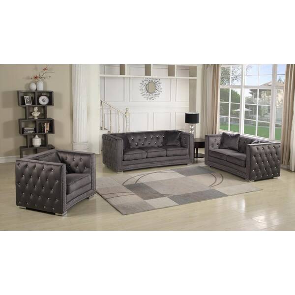 Best master furniture 3 pcs accent arm chair set hot sale