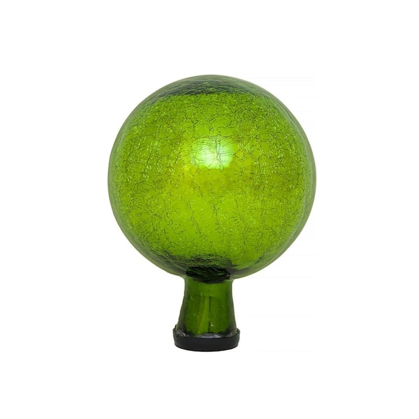 Achla Designs Decorative Reflecting Glass Gazing Globe, 6 in. Dia, Fern Green