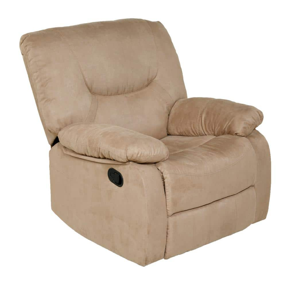 beige rocker recliner chair