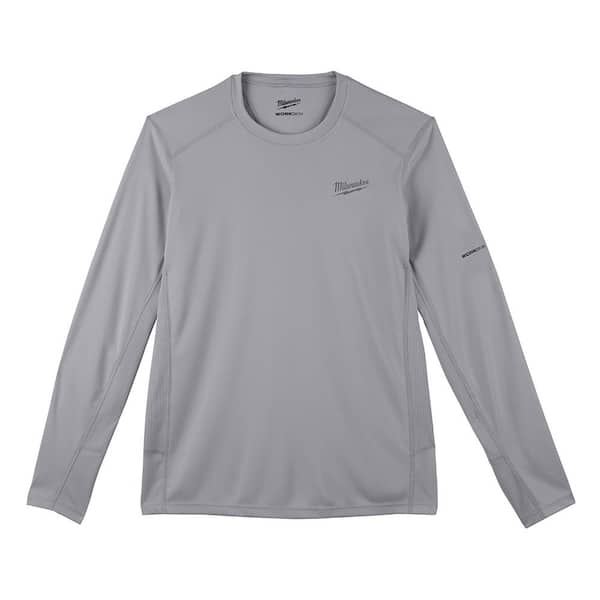 Milwaukee Men's Work Skin Large Gray Light Weight