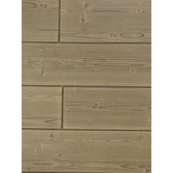 Light Walnut 0.5 ft. x 3 ft. Glue up Foam Wood Ceiling Tiles Planks (156 sq. ft. /case)