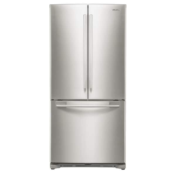 Samsung 33 in. W 17.5 cu. ft. French Door Refrigerator in Stainless Steel, Counter Depth
