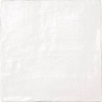 White 4 in. x 4 in. Polished and Honed Ceramic Mosaic Tile (5.38 sq. ft./Case)