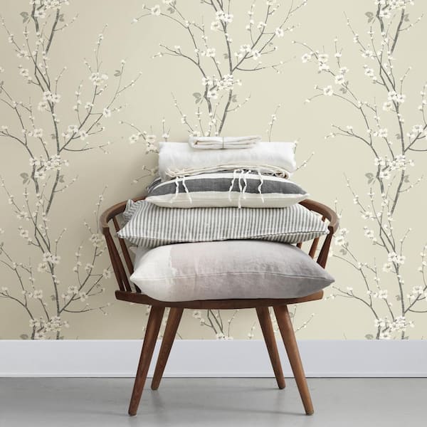 Marshallsindia Wallpapers, CCD 16442105, CASADECO CRESCENDO,  Florals:Flowers, Ivory, Beige