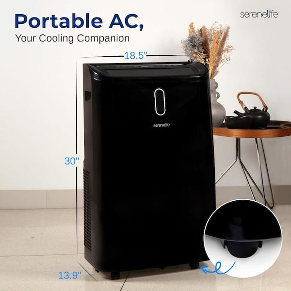 未使用 Group Home - Make It In Life / 12\" SereneLife 14,000 BTU (DOE) Compact Home Portable Air