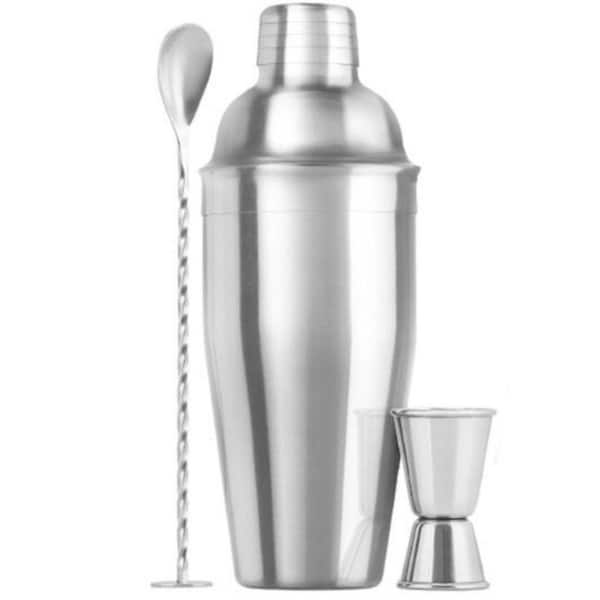 Nitial 6 Pcs 25 oz Stainless Steel Cocktail Shaker No Leaks Martini Shaker  with Built In Strainer Bar Shaker Bartender Shaker Mixed Drink Shaker