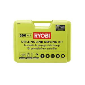 Deals on Ryobi 300 Piece Drill and Drive Kit A983002