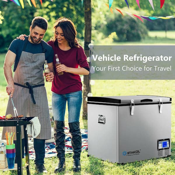 electric car refrigerator