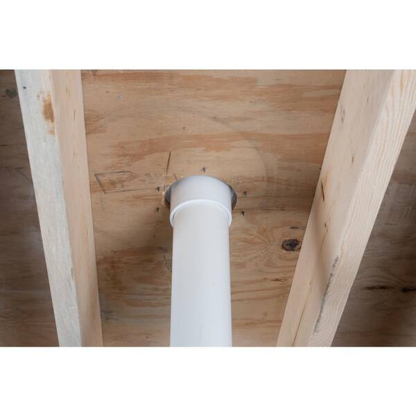 thumbnail image 2 of Oatey 3x4 Inch PVC Closet Flange With Stainless Steel Ring - Toilet Flange For 3" & 4" PVC Pipe 2 of 14