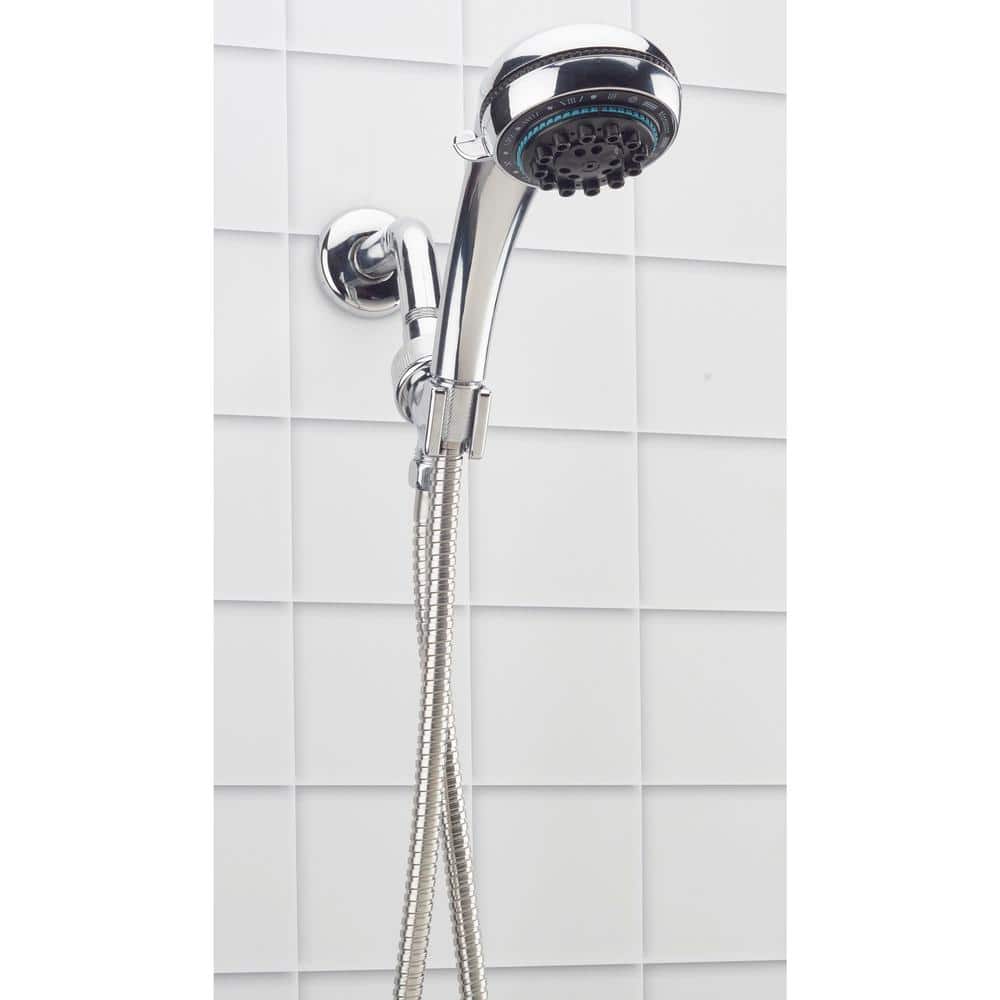 Stainless Steel Multi-Function Handheld Shower Head with Hose
