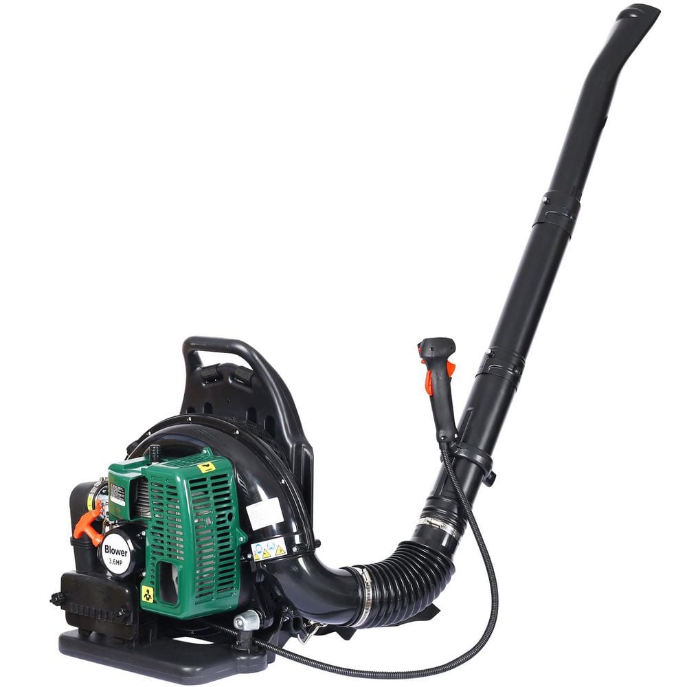 Green 63 CC 2-Cycle 750 CFM 235 MPH Gas Backpack Leaf Blower Snow Blower with Extension Tube for Lawn, Patio, Dust Snow price history on PriceWatchPro