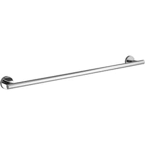 24 in. Wall Mounted, Towel Bar in Polished Chrome
