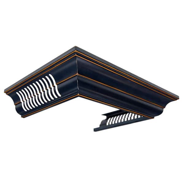 ZLINE Kitchen and Bath ZLINE Vented Crown Molding Profile 6 for Wall Mount Range Hood (CM6V-8667B)