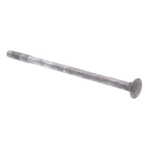1/2 in.-13 x 10 in. A307 Grade A Hot Dip Galvanized Steel Carriage Bolts (10-Pack)
