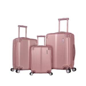 Berlin 3-Piece Champagne Hardside Non-Expandable Luggage Set
