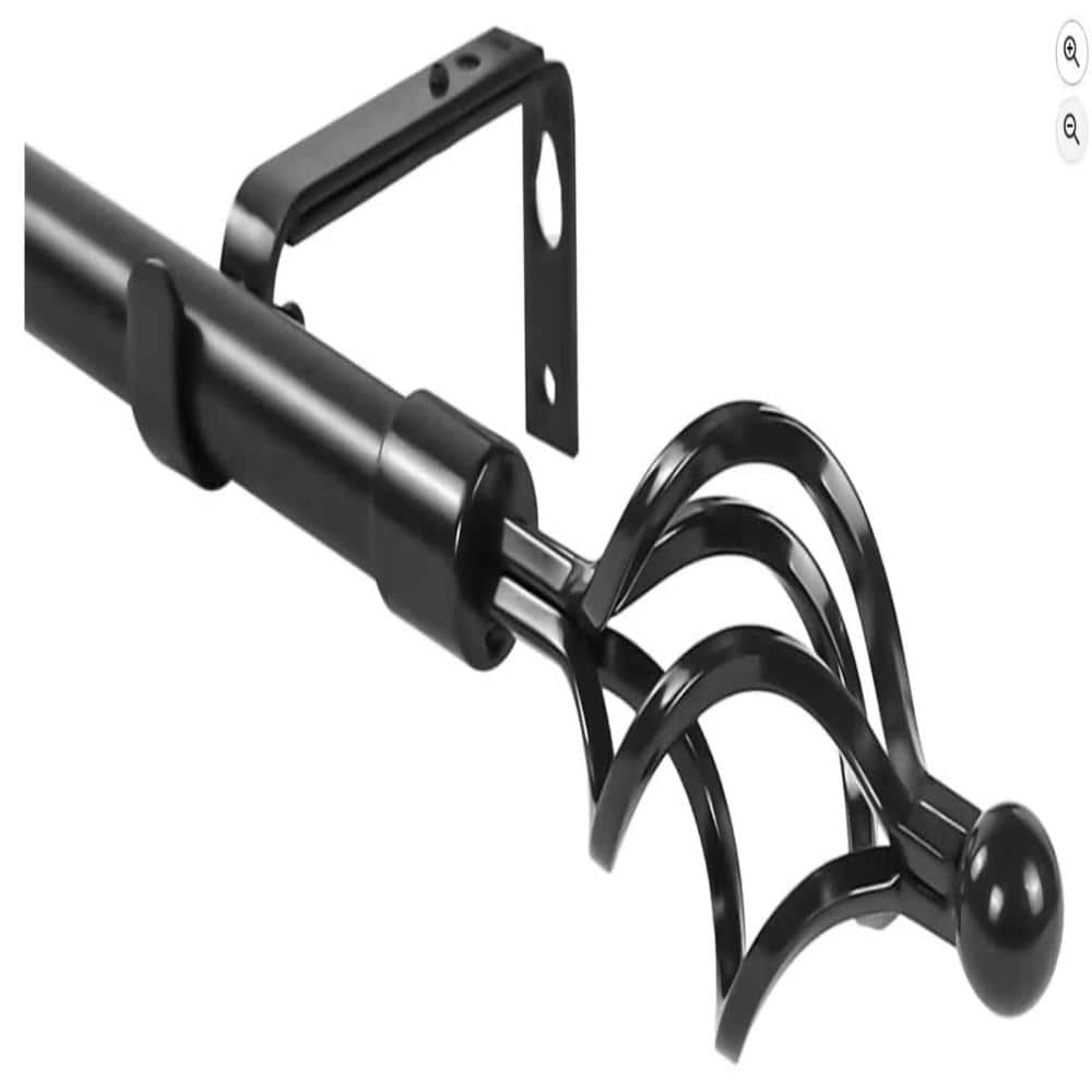 Classic Forged Iron Birdcage Window Drapery Rod Set price history on PriceWatchPro