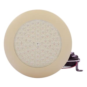CSE Inc. 6 in. 13-Watt LED 30° Beam Angle Dimmable Downlight Cathedral Ceiling Flush Mount 5000K Ivory Trim (1-Pack)