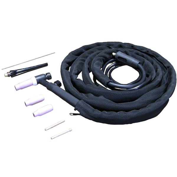 17V Style TIG Torch with 10-25 Twist Lock Connector