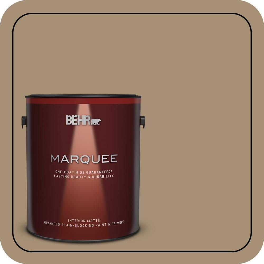 1 gal. #N300-5 Hidden Treasure One-Coat Hide Matte Interior Paint & Primer price history on PriceWatchPro