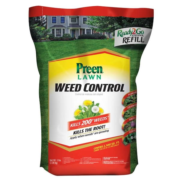 Preen 5 lb. Lawn Weed Control Ready2Go Spreader Refill Bag