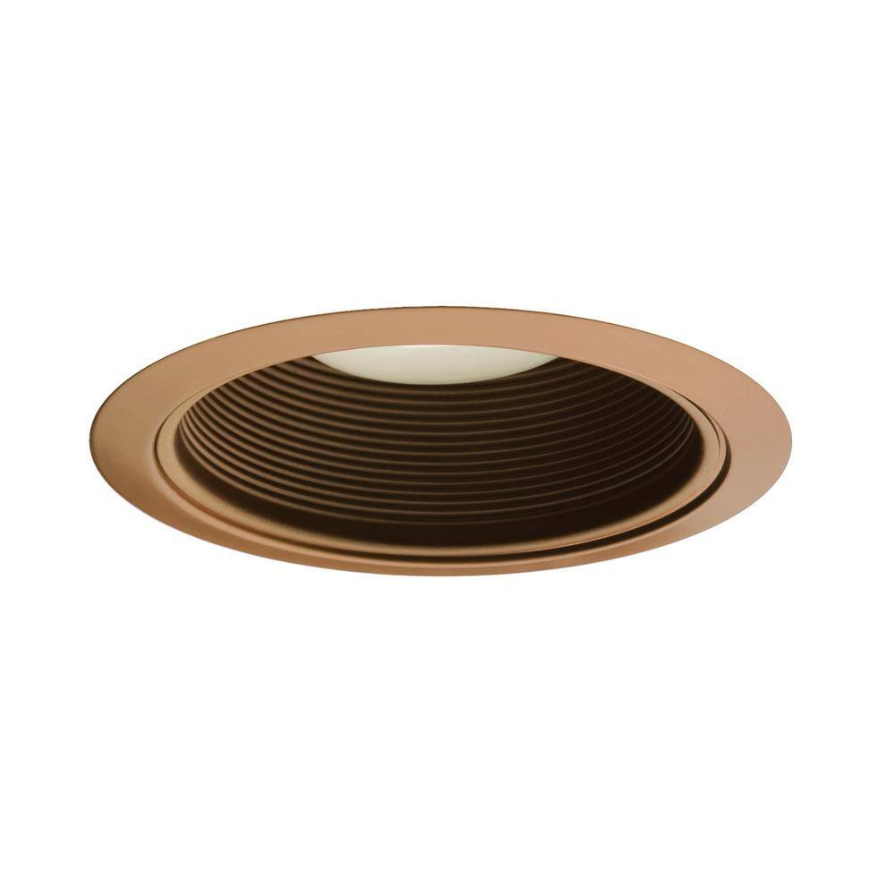6'' Bronze Indoor/Outdoor Airtight Cone Recessed Trim