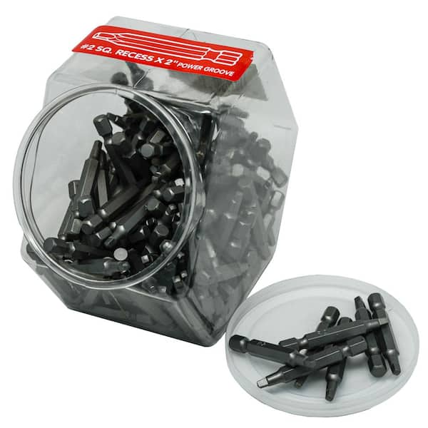 #2 x 2 in. Square Recess Phillips (150-Pack)