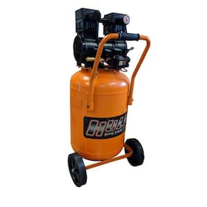 20 Gal. 2 HP Portable Electric-Powered Vertical Silent Air Compressor