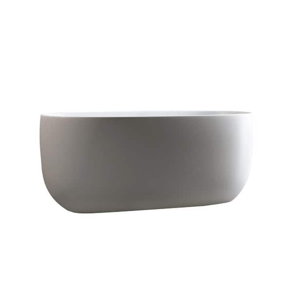 Xspracer Moray 51 in. x 25 in. Solid Surface Stone Resin