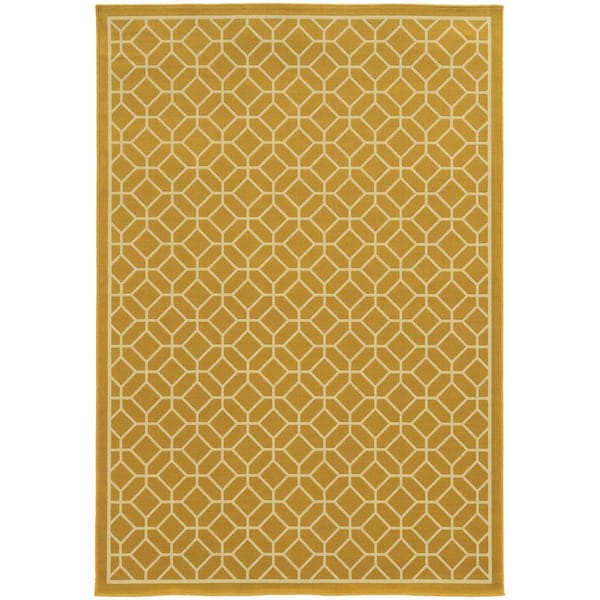 Home Decorators Collection Sand Goldenrod 9 ft. x 13 ft. Area Rug