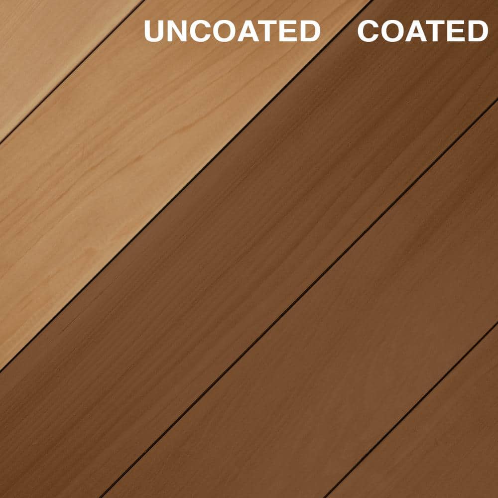 1 gal. #T-104 Cordovan Brown Transparent Waterproofing Exterior Wood Finish - Picture 2 of 12