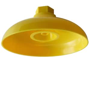Lifesaver 8 in. Plastic Emergency Shower Head in Yellow