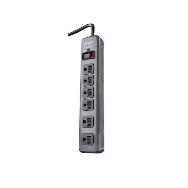 Woods 6-Outlet Surge Strip with 3 ft. Cord