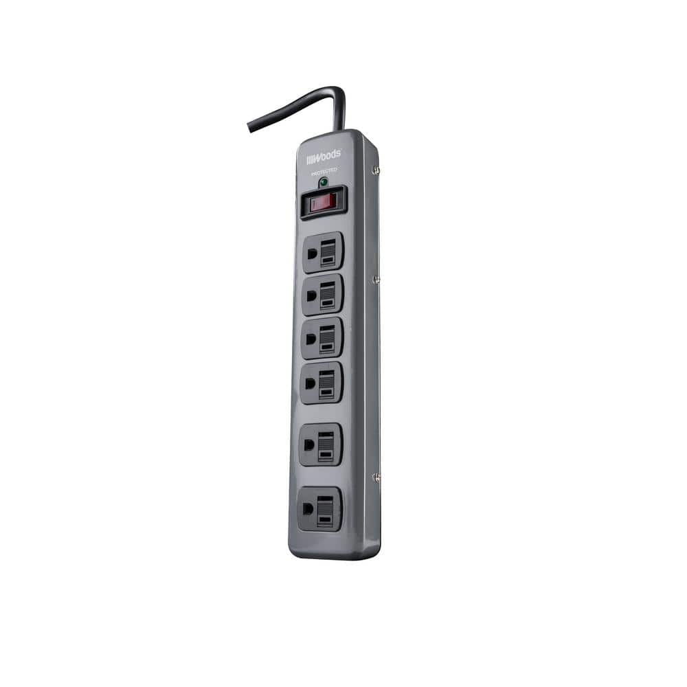 6-Outlet Surge Strip with 3 ft. Cord price history on PriceWatchPro