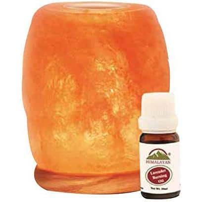 WBM Himalayan 6.75 in. Ionic Crystal Natural Salt 9-11 lbs. Tall Basket  Lamp 1301B - The Home Depot