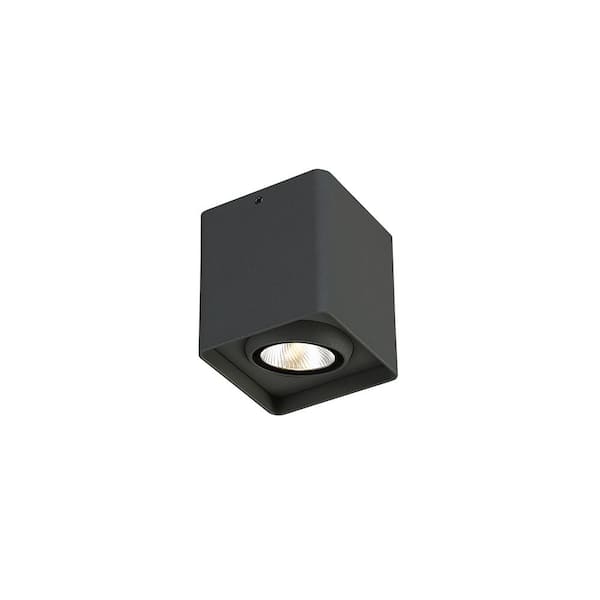 Eurofase Kewb Graphite Grey Integrated LED Outdoor Flush Mount