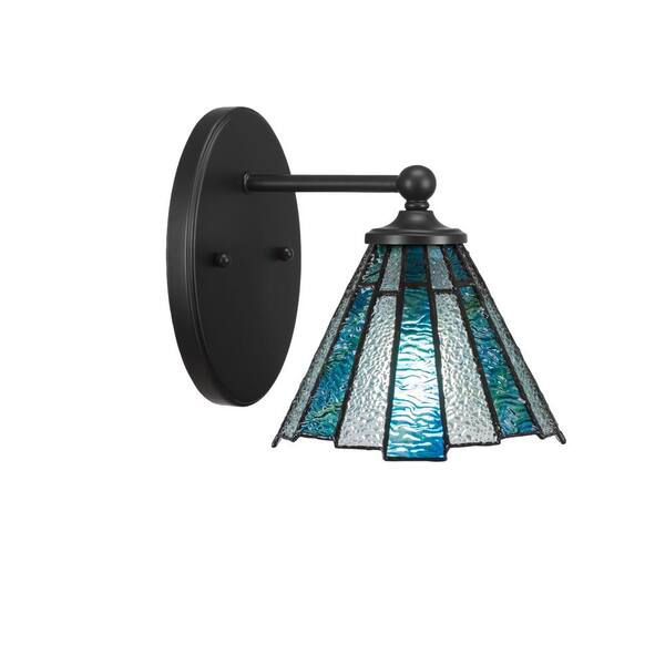 Unbranded Royale 1-Light Matte Black Wall Sconce