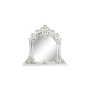 54 in. W x 59 in. H Wood White Dresser Mirror