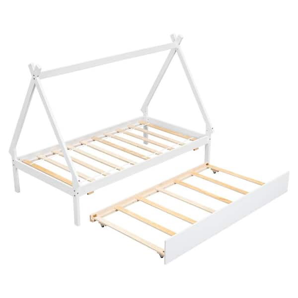 White 2024 teepee bed