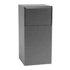 Deposit Vault Curbside Mail and Package Delivery in Gray