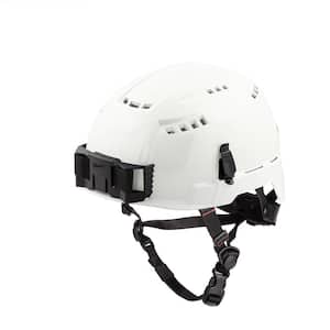 BOLT White Type 2 Class C Vented Safety Helmet