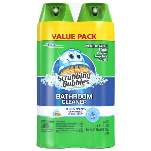 Scrubbing Bubbles 22 oz. Fresh Foaming Bathroom Cleaner (2-Count)