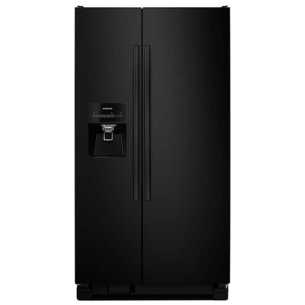 Amana 24.49 cu. ft. Side By Side Refrigerator in Black