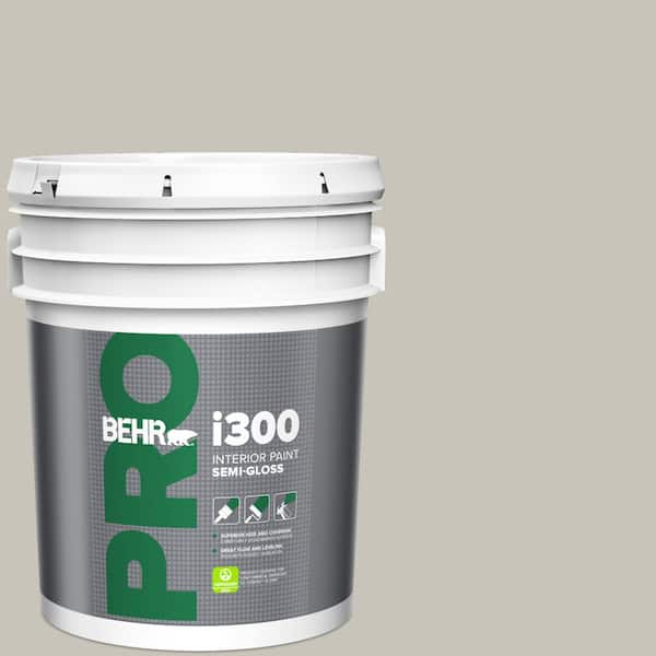 BEHR PRO 5 gal. #BXC-59 Pavestone Semi-Gloss Interior Paint