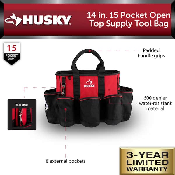 Husky 15 in Tool Bag