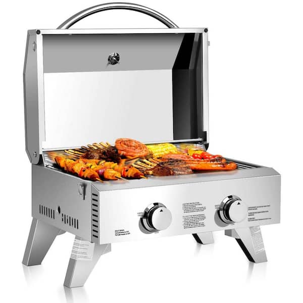 Fortress™ 2.0 2-Burner Table Top Portable Propane Gas Grill