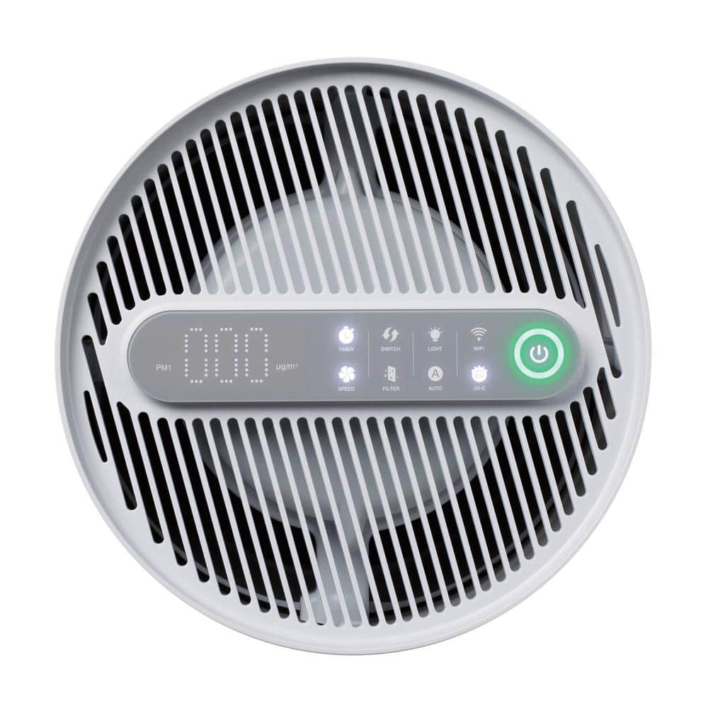 White True HEPA Air Purifier with Smart Compatibility