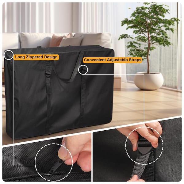 43 x 11 x 29 in Folding Chair Storage Bag Heavy Duty Adjustable