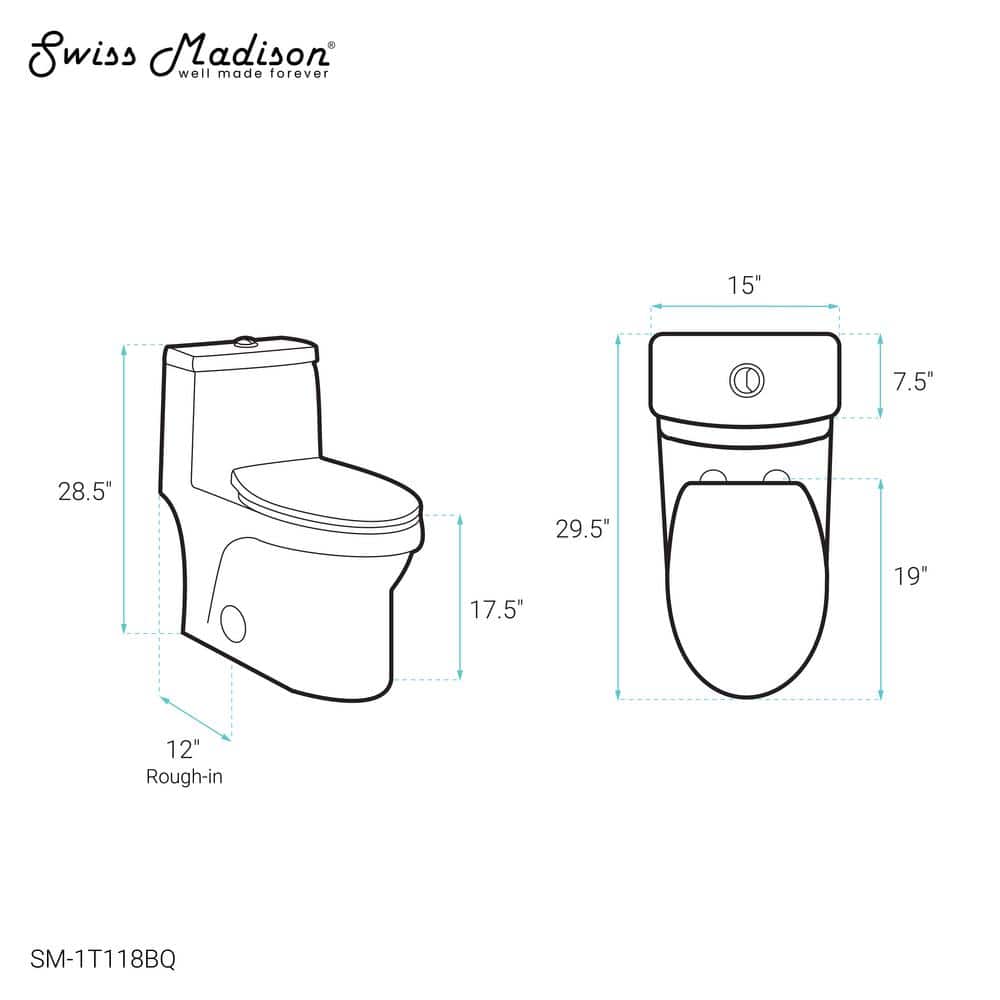Virage Elongated Dual Flush High-Efficiency Toilet in Bisque